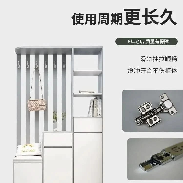 Modern simple large storage space multi-functional partition set furniture living room hall cabinetdrawer type storage Living ro