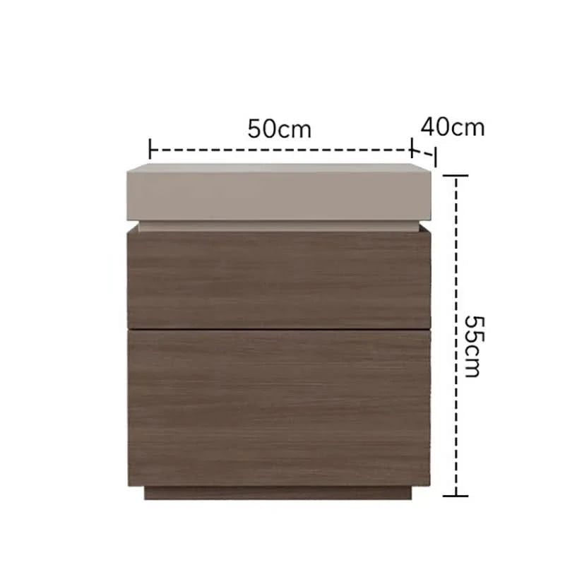 solid wood bedside cabinet multi-functional hidden compartment bedside hidden storage cabinet bedroom locker