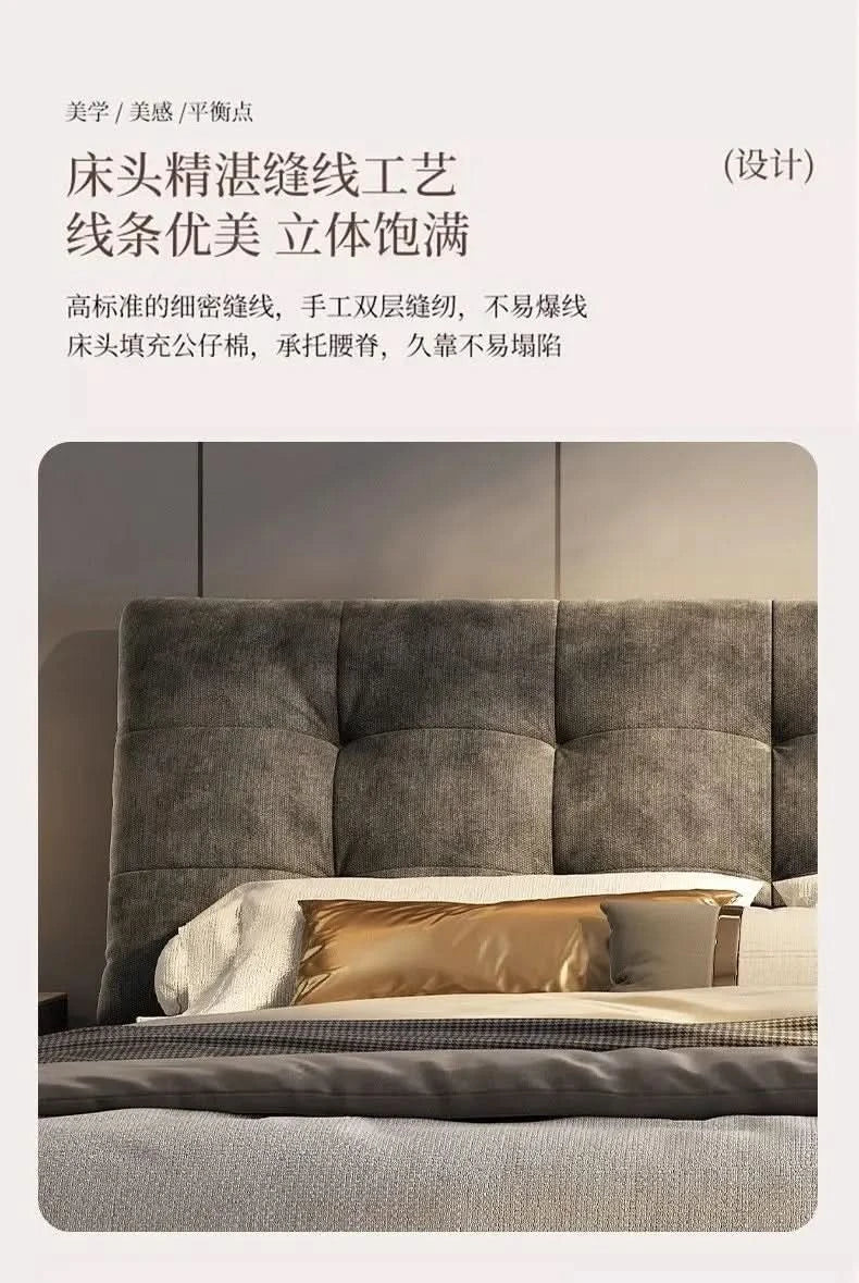 Bedsroom Fancy Beds Minimalist Modern Frame Luxury Beds Nightstands Unique Muebles Para El Hogar Home Furniture Accessories
