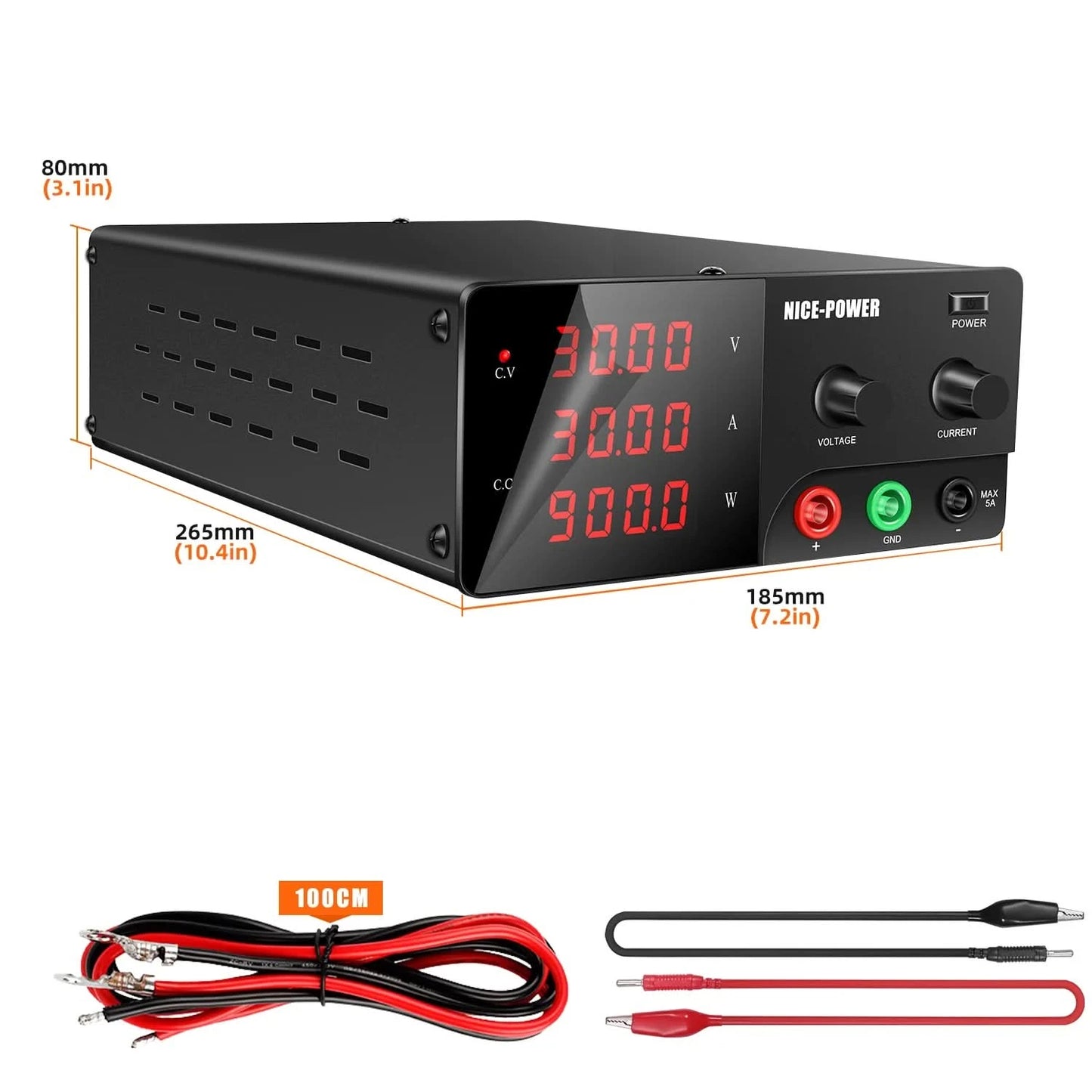 60V 20A Adjustable DC power supply 30V 30A Lab Bench Power Source Stabilized Power Supply Voltage Regulator High Power Source