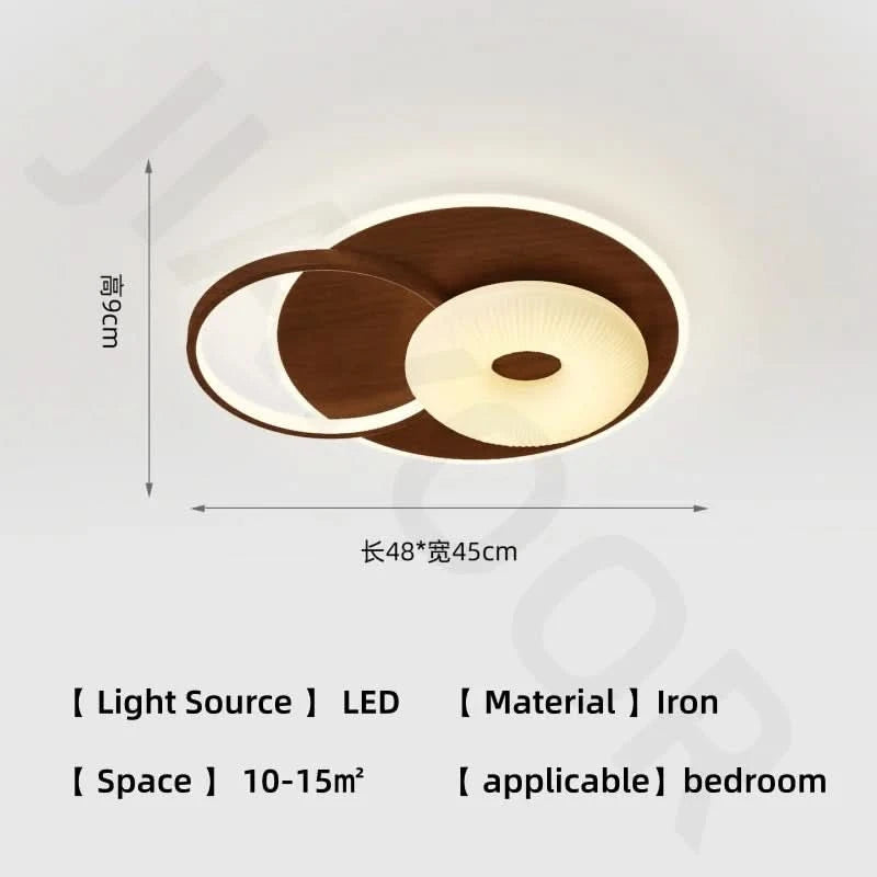 Bedroom light creamy style warm romantic children's room full spectrum eye protection designer's creative flower ceiling light