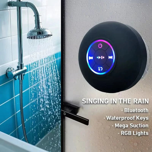 Bluetooth-Lautsprecher mit Saugnapf