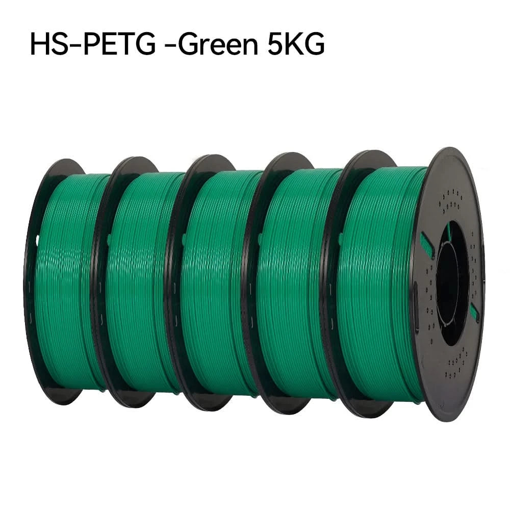 KINGROON Newest PETG HS-PETG 3D Printer Filament 1.75mm High Speed 3D Printinng Material Hyper PETG 5KG 10KG Mix Color ﻿