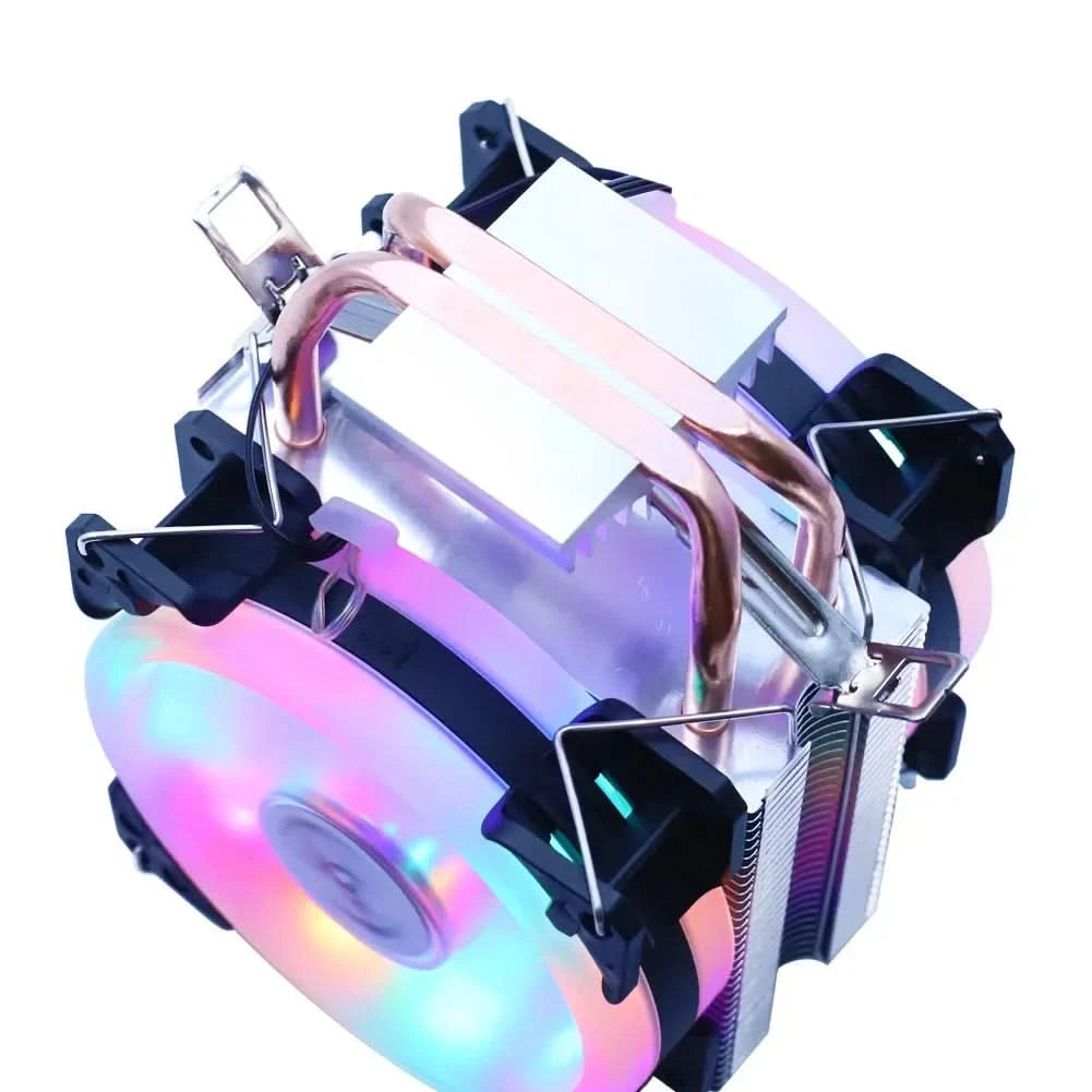 Wovibo Ventilador de Refrigeração da CPU, para Intel 775, 1150, 1151, 1155, 1200,1700, 2011, X79, X99, AM4, AM5 Radiador