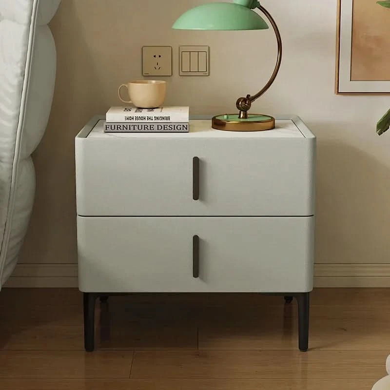 Bedside Storage Nightstand Minimalist Nordic Wood Bedroom Nordic NightstandsLuxury Nordic Mesitas De Noche Home Furniture