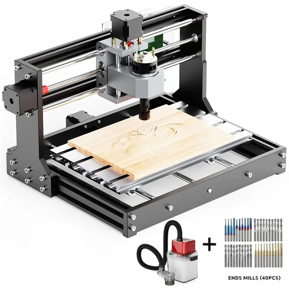 Twotrees TTC3018 CNC Milling Cutter Laser Engraving Machine CNC Router DIY Tool Metal Plastic Acrylic PVC Wood Board GRBL