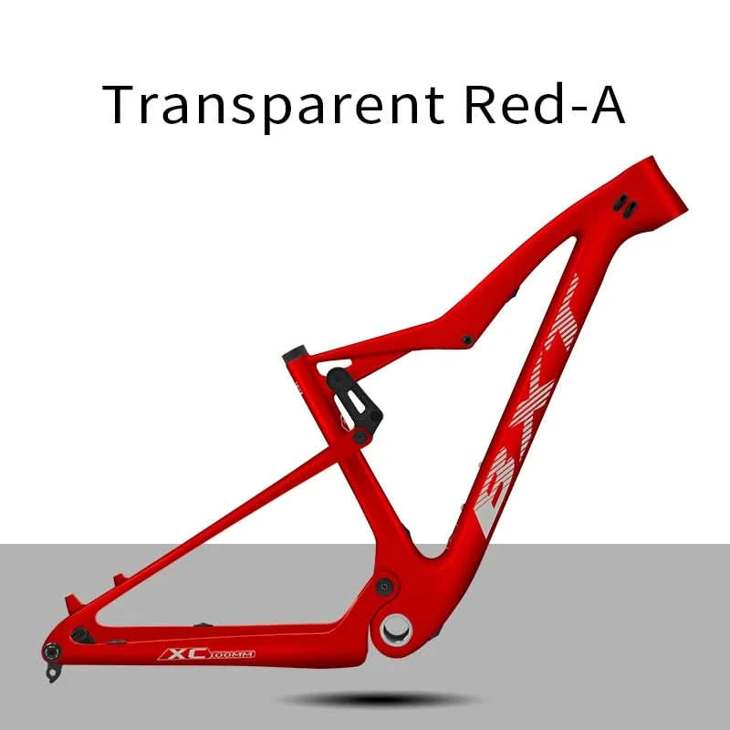 BXT NEW Full Suspension Boost 29er Frame XC Mountain Bicycle Thru Axle Frame UDH hanger