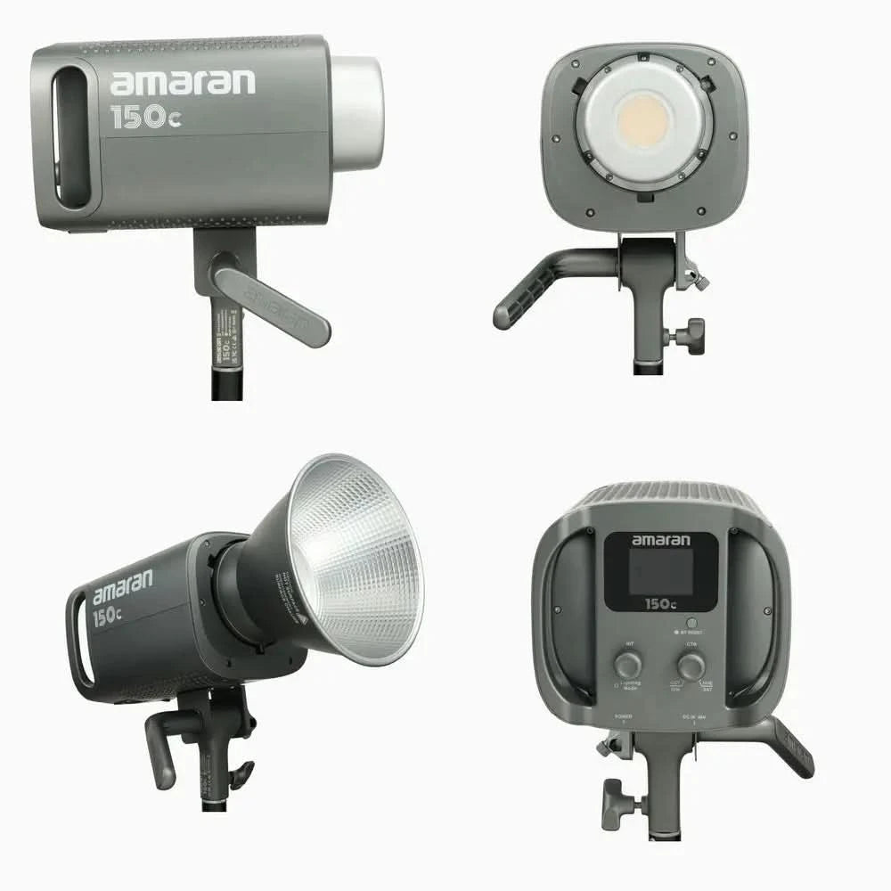 amaran 150c RGBWW LED Video light Photography lights 2500K-7500K for TikTok Live Streaming Photo Video Recording by Aputure
