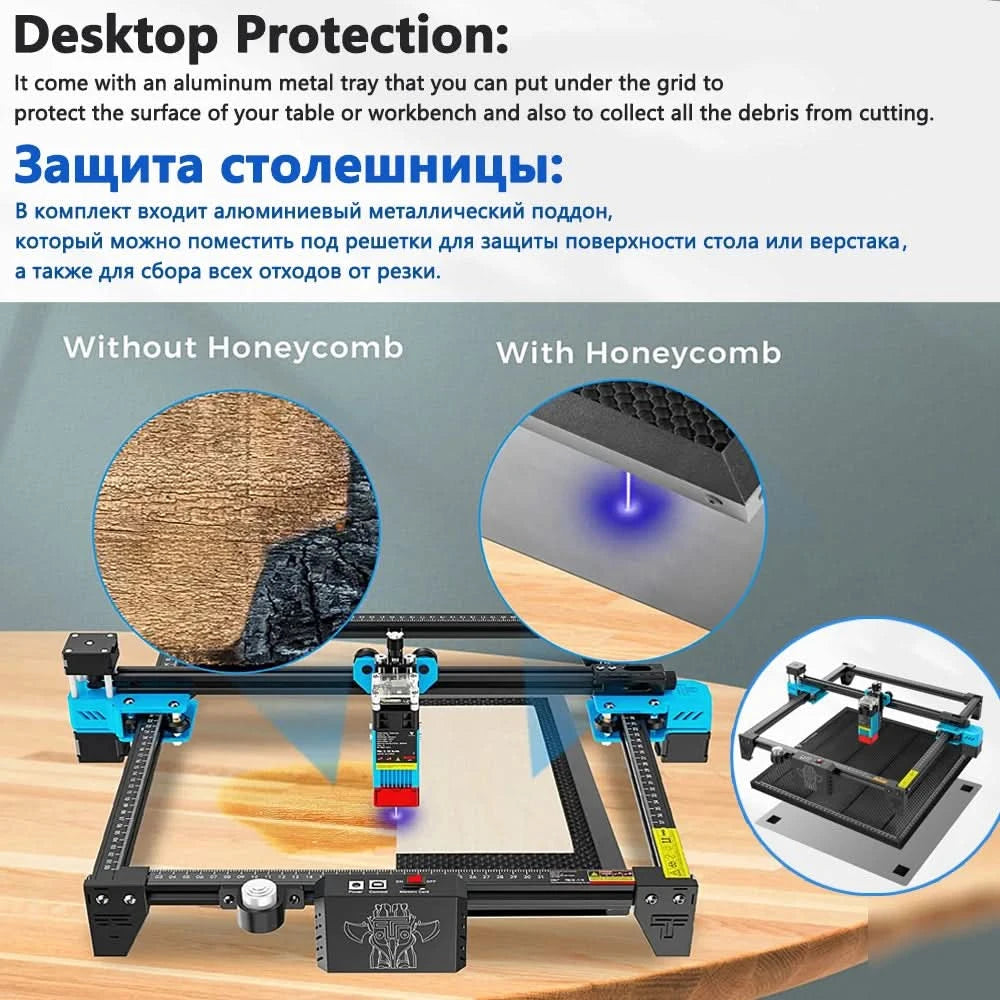 Laser Engraver Honeycomb Working Table For CO2 Cutting Machine/Laser Engraver TTS TT Honeycomb Board Laser Enquipment Part