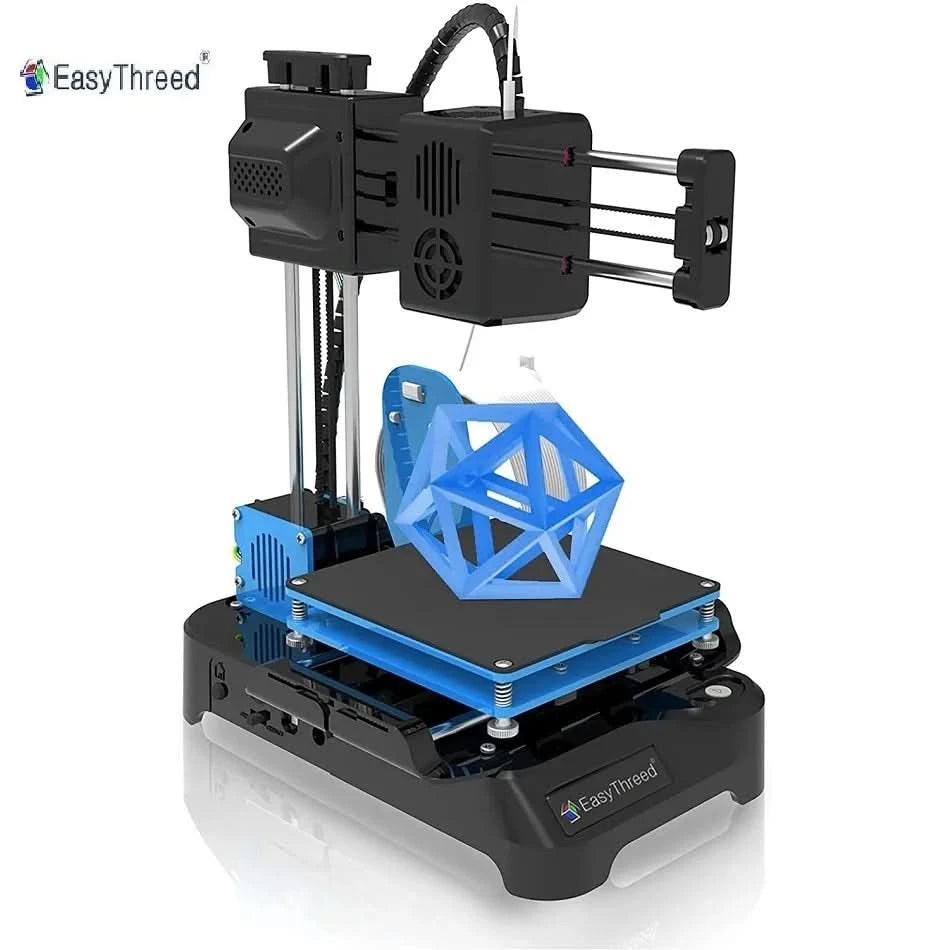 Easythreed Mini 3D Printer K9 Easy Use One-click Print Mainboard Magnetic Build Platform Desktop Printer K7 Beginner Kids Gift