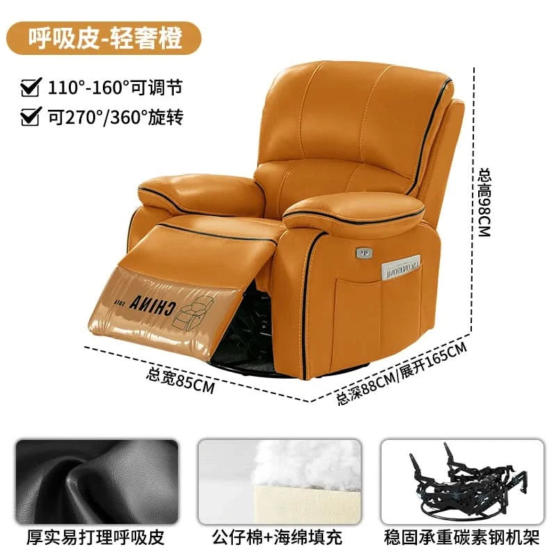 Lounge Recliner Living Room Sofa Game Cushion Relax Cinema Sofa Comfortable Minimalist Divani Da Soggiorno Home Furniture