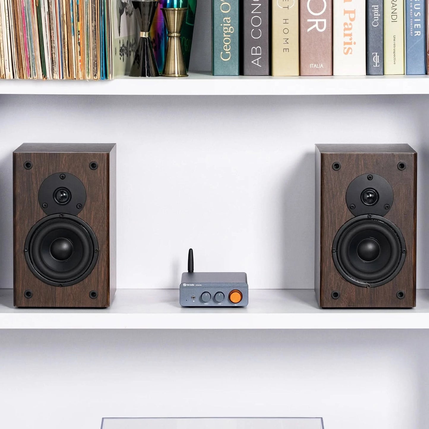 Fosi Audio BT20A Pro TPA3255 Bluetooth Sound Power Amplifier 300W x2 Mini HiFi Stereo Class D Amp Bass Treble For Home Theater