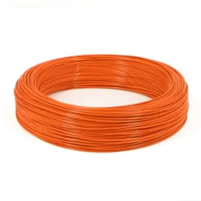 1m Silver Plated FEP Insulated Electronic Wire High Purity OFC 0.05 0.08 0.12 0.2 0.35 0.5 1 2 4 6 10mm HiFi Signal Copper Cable
