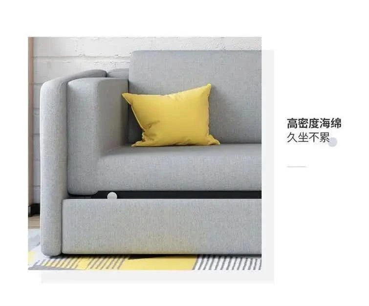 Folding Lounge Living Room Sofas Double Cushion Game Adults Sofa Comfortable Multifunctional Meubles De Salon Home Furniture