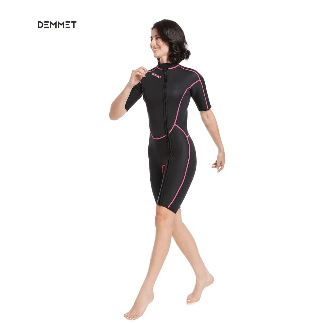 Scuba wetsuit 1.5MM-3MM One-piece neoprene Men Women Full Body Wetsuit Sunscreen White Warm Swimsuit Swimming Surfing Snorkeling
