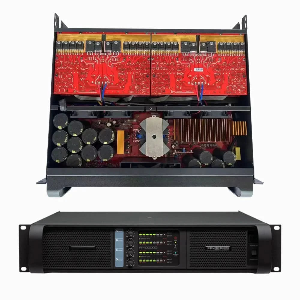 Original brand LOGO FP10000Q Professional Digital Power Amplifier 1x1350W 8OHM High Power Subwoofer Amplifier Line Array Speaker