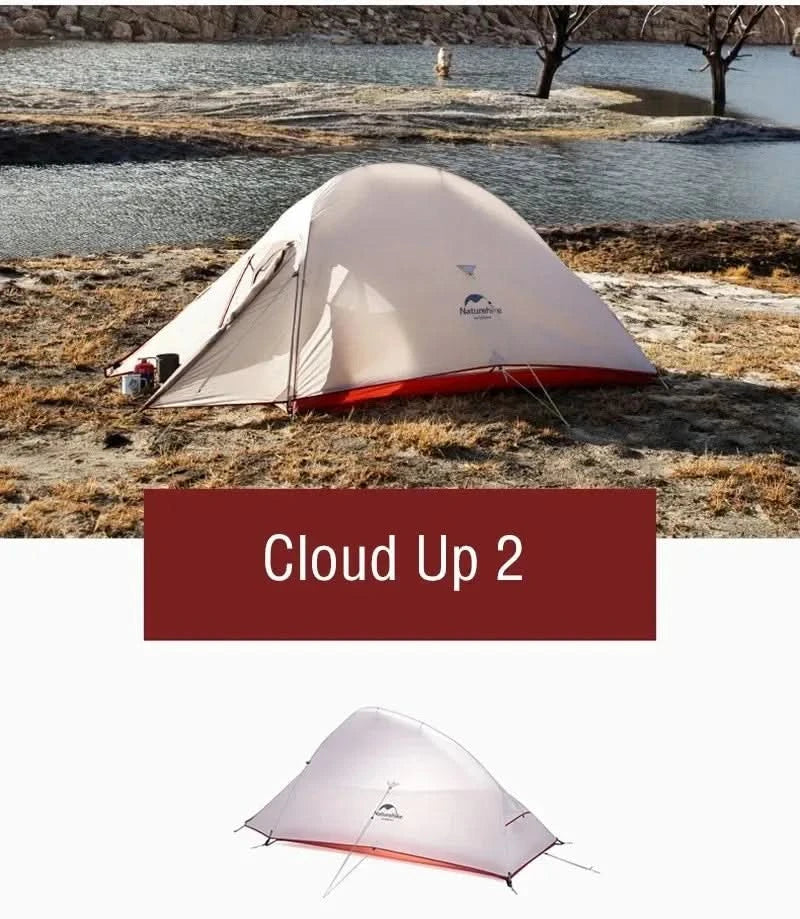 Naturehike Brazil Cloud Up 1-2-3P Camping Travel Backpack Outdoor Ultralight Waterproof Tent Camping Beach Tent