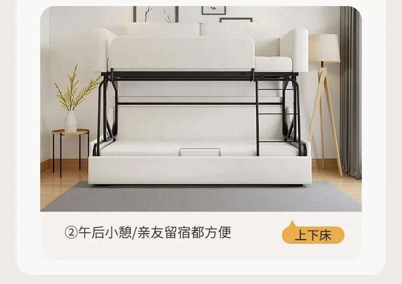 Folding Double Living Room Sofa Comfortable Adults Game Sleeper Sofa Apartment Multifunctional Divano Soggiorno Home Furniture