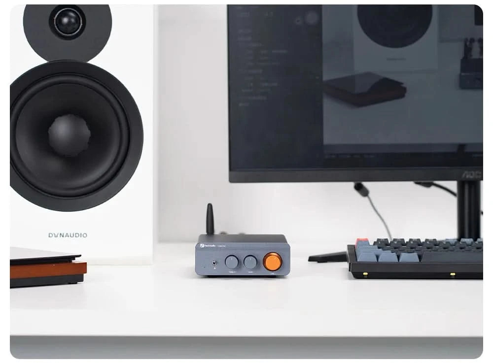 Fosi Audio BT20A Pro TPA3255 Bluetooth Sound Power Amplifier 300W x2 Mini HiFi Stereo Class D Amp Bass Treble For Home Theater