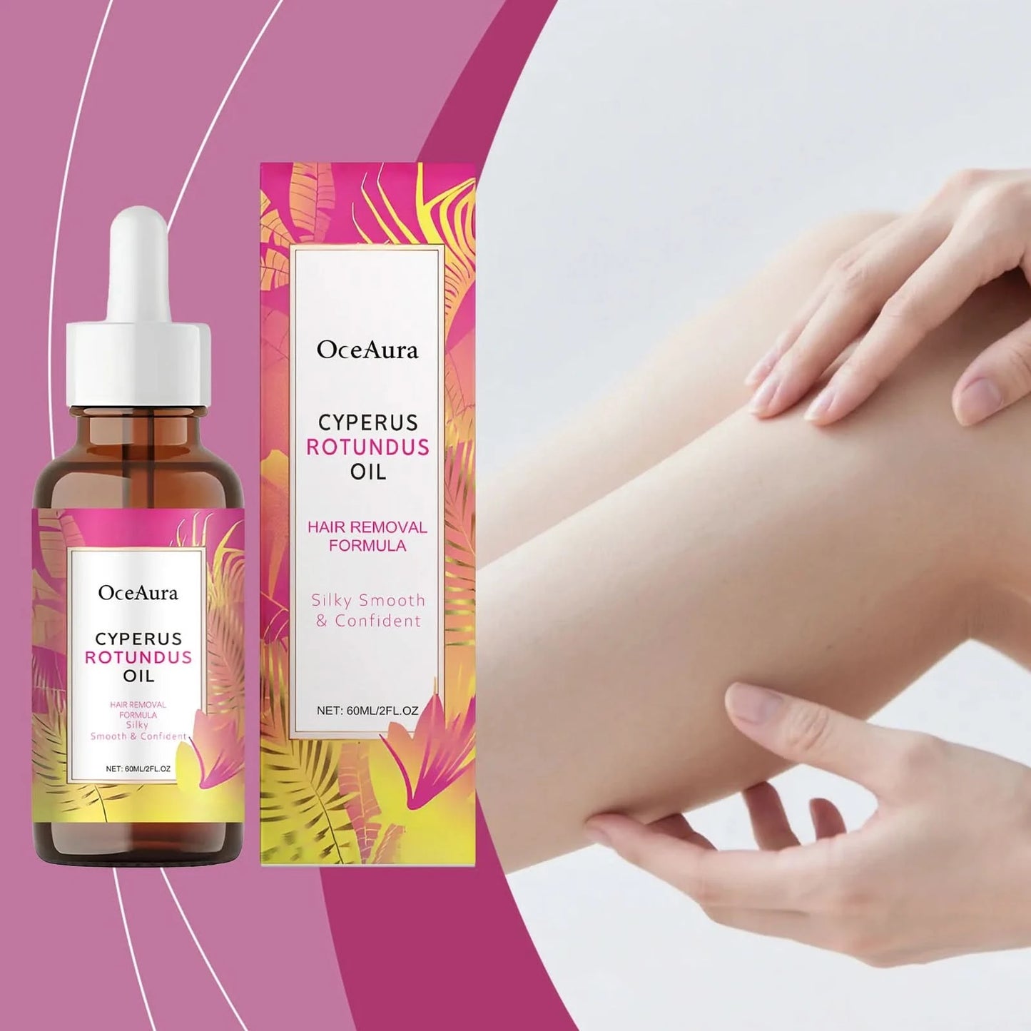 Hair Removal Care Essential Oil: Gentle Skin Care, Clean Hair Removal, Moisturizing, Daily Care Essential Oil