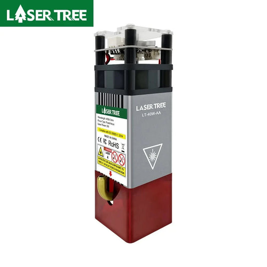 LASER TREE 4W 5W Power-Lasermodul 450nm TTL Blaulicht-Laserkopf für Lasergravur Schneiden Holz DIY-Werkzeuge