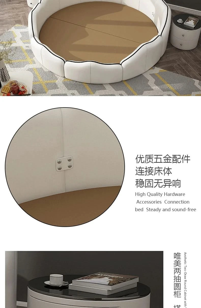 Bedrooms King Size Bed Luxury Aesthetic Two Persons Beds Wooden Frame Sleeping Muebles Para Dormitorio House Accessories