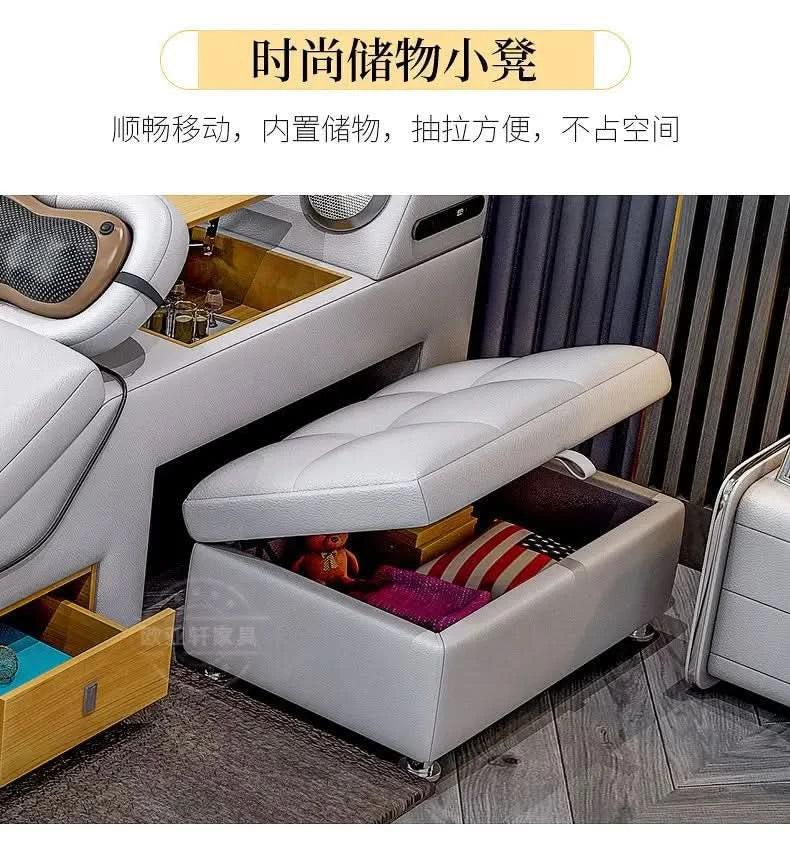 Frame Full Size Storage Bed Queen Size Luxury 180x200cm King Bed Minimalist Upholstered Nordic 150x200cm Home Bedroom Furniture