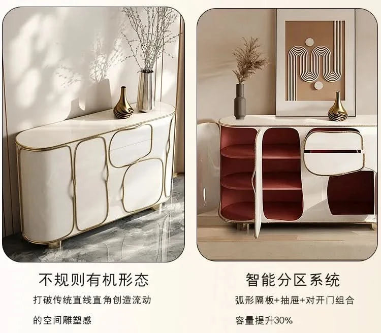 Luxury Floor Living Room Cabinets Storage Display Showcase Corner Cabinet Office Adults Meuble De Rangements Home Furniture