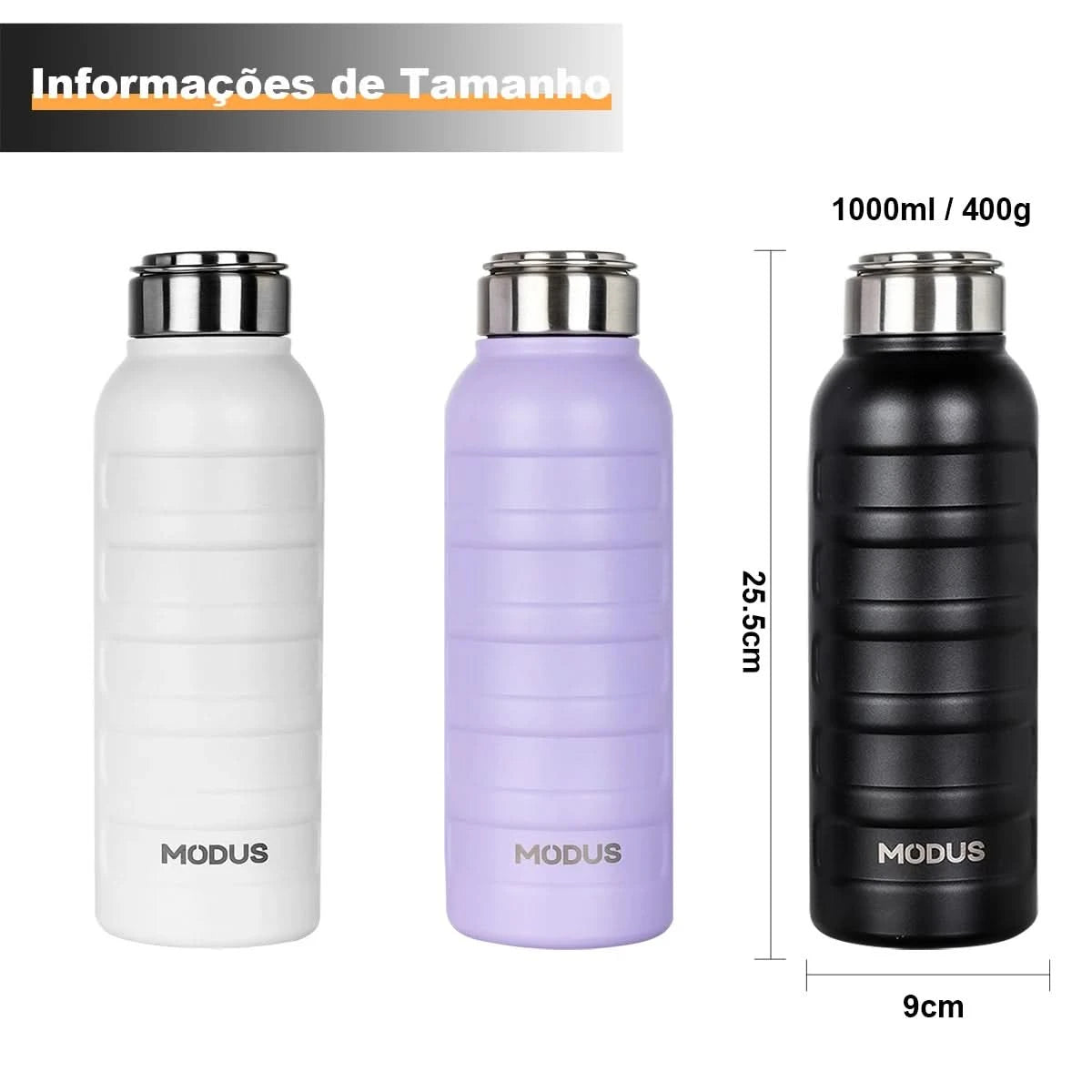 Portable Water Vacuum Thermal Bottle, Cold And Hot Travel Car Mug with Handle 1000ml