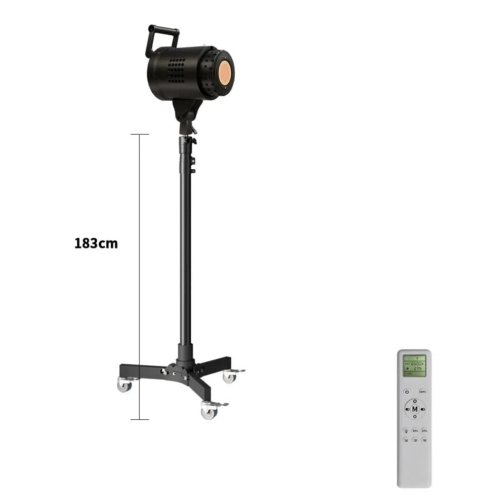 135W Fotografie-LED-COB-Videoleuchte, tageslichtbalancierte Sun Lamp für Porträt-, Blitz- und Studiozubehör, YouTube Live