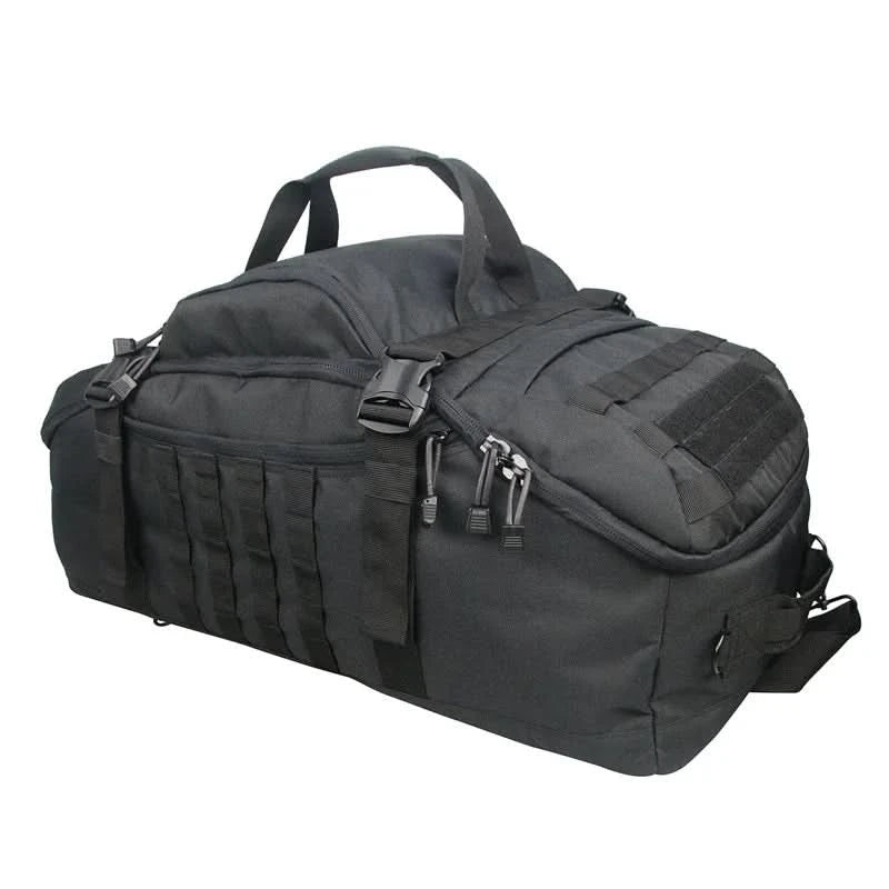 LQARMY 30L 45L 80L Sport Travel Bag Molle Tactical Backpack Gym Fitness Bag Large Duffle Bags for Camping Hunting Fishing