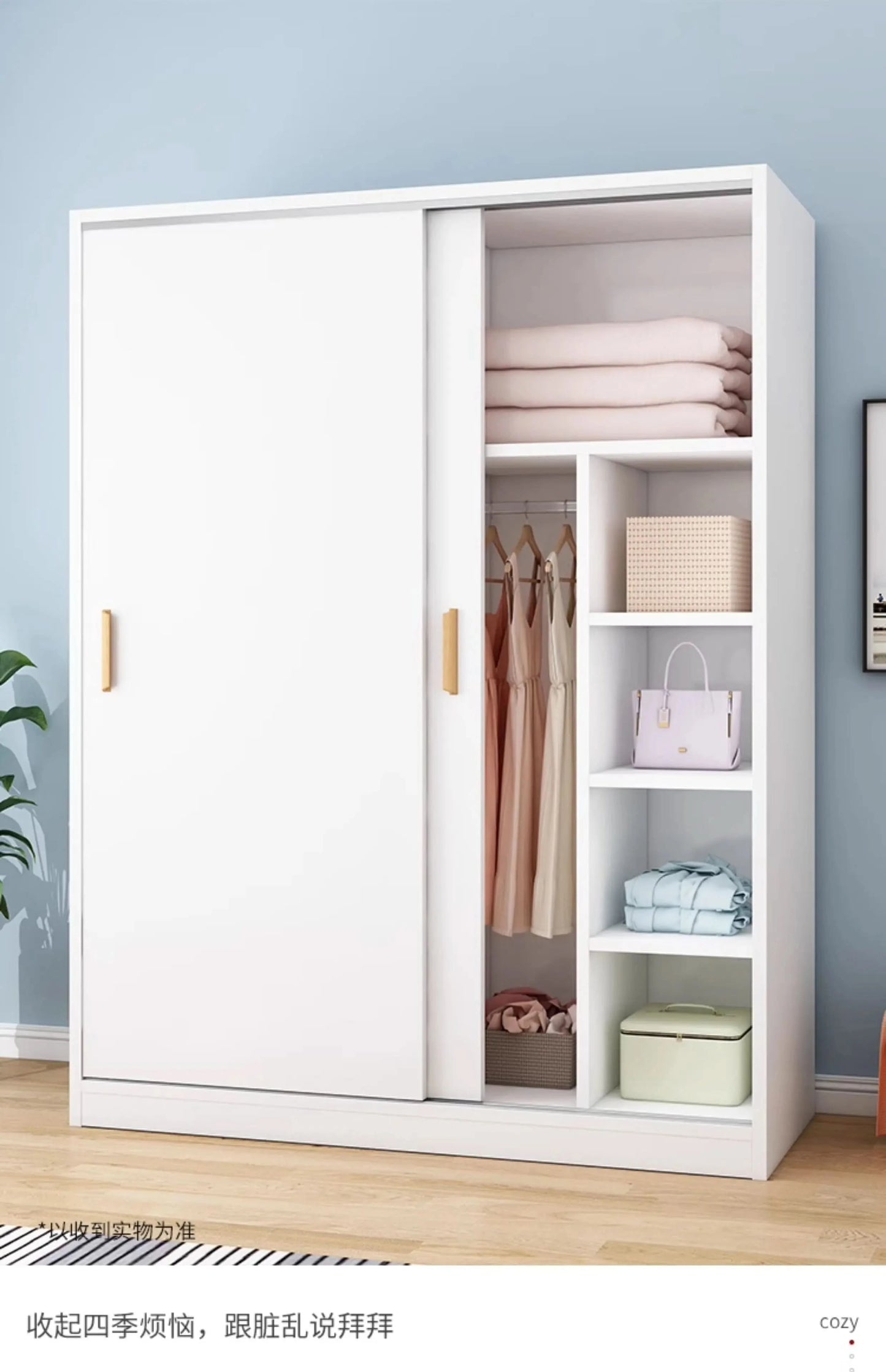 Bedroom Full Size Wardrobes Crafts Storage White Aesthetic Floor Small Wardrobe Dressers Sets Szafy Do Sypialni Home Furniture