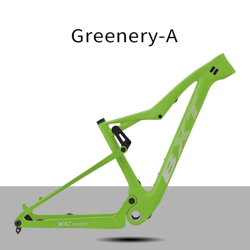 BXT NEW Full Suspension Boost 29er Frame XC Mountain Bicycle Thru Axle Frame UDH hanger