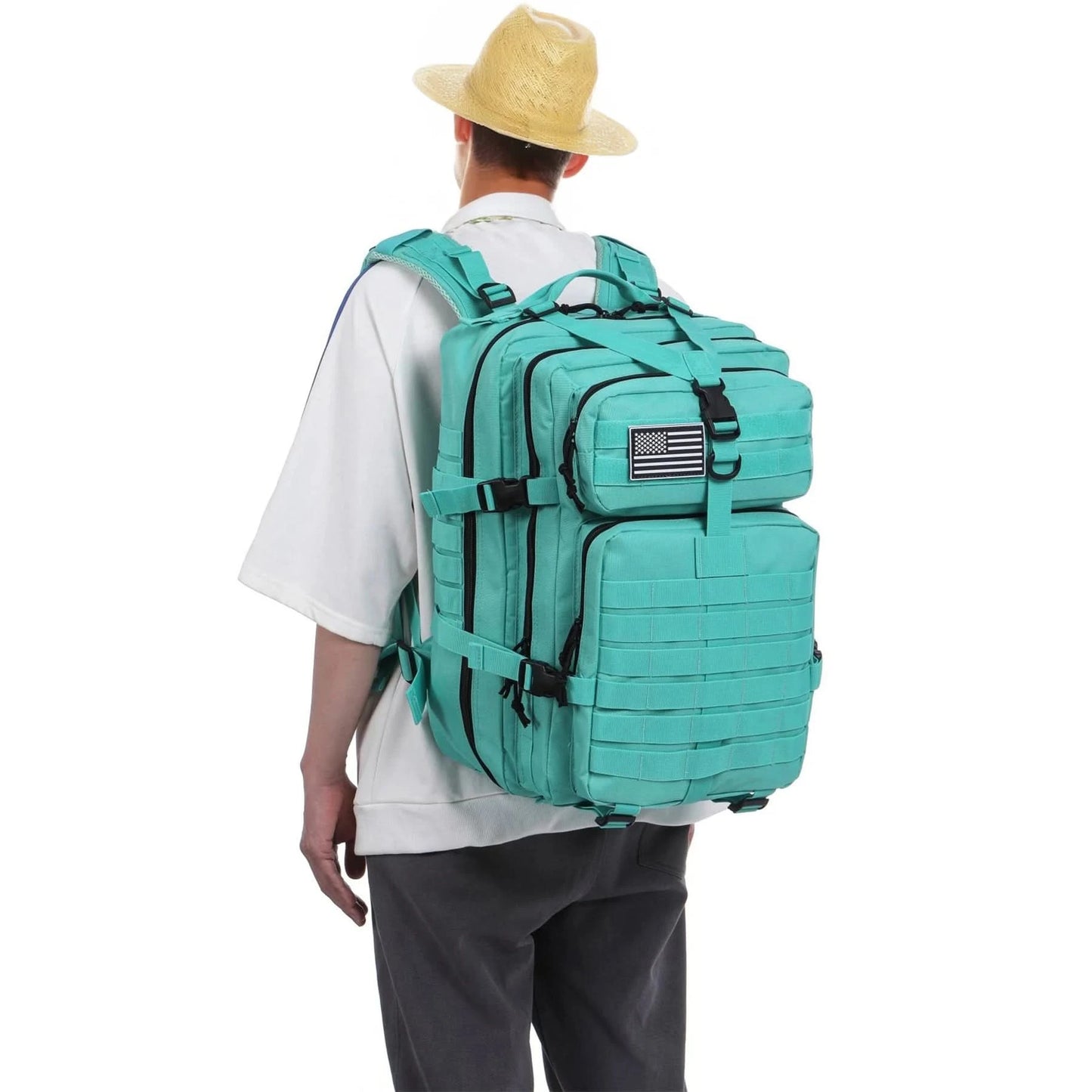 30L/50L 1000D Nylon Waterproof Backpack Outdoor Rucksacks Tactical Sports Camping Hiking Trekking Fishing Hunting Bag