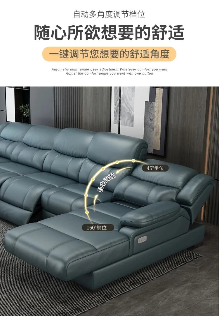 Luxury Function Living Room Sofa Leather Waterproof Designer European Living Room Sofa Reading Children Sofas Camas Furnitures