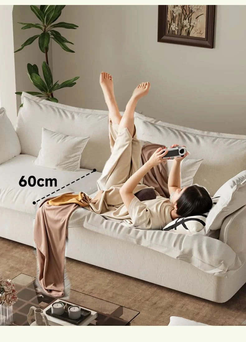 Double Floor Living Room Sofas Designer Cushion Adults Comfortable Sofa Floor Elegant Divani Da Soggiorno House Accessories