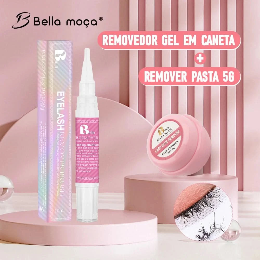 5PCS Eyelash Glue Remover 10ml Lashes Glue Remover Eyelash Extension Glue Remover No Irritating Quick Unloading Adhesive Makeup