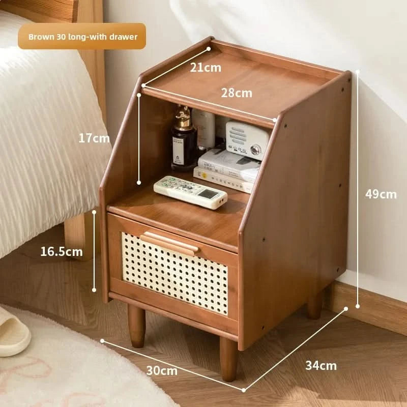 Bedroom bedside table, family living room drawer style storage cabinet, snack storage cabinet, storage box, sofa side table