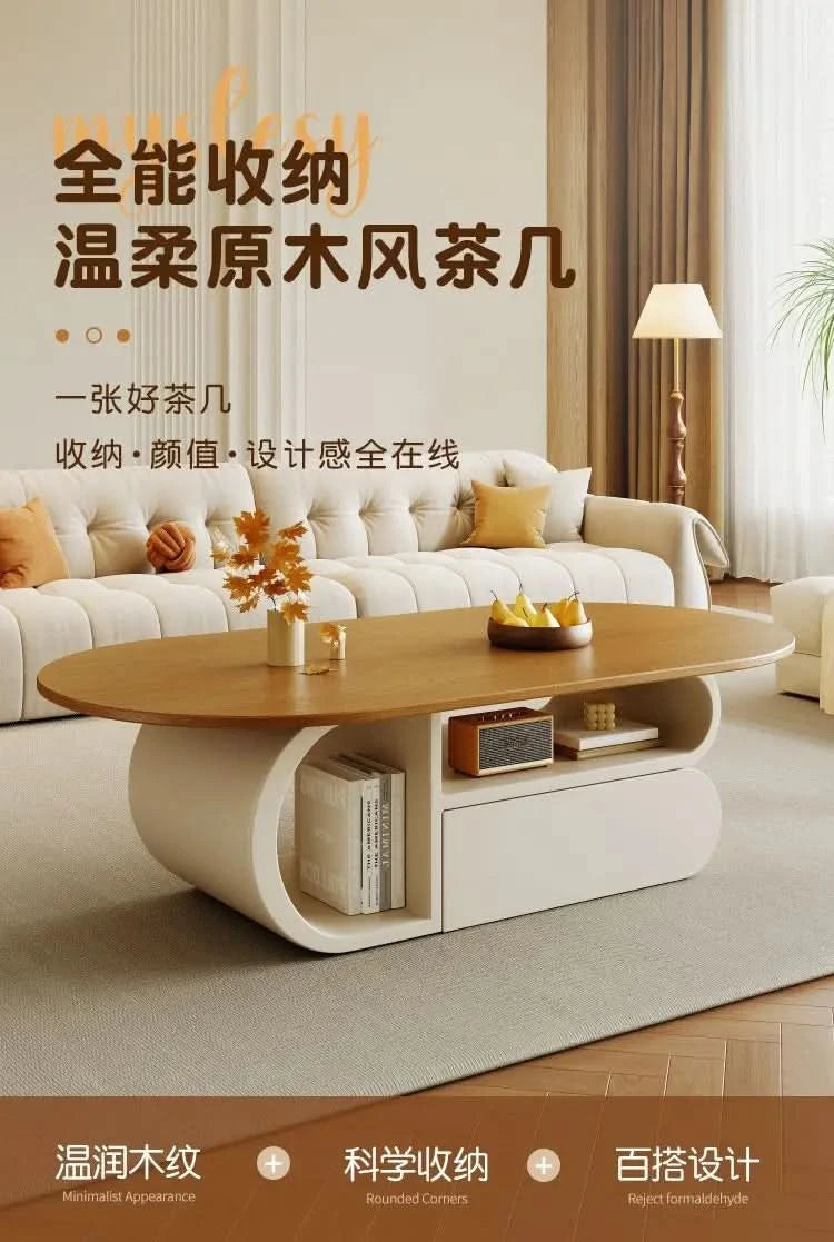Kitchen Luxury Coffee Table Modern Design Minimalist Aesthetic Coffee Table Books Ornaments Meuble De Salon Home Furniture