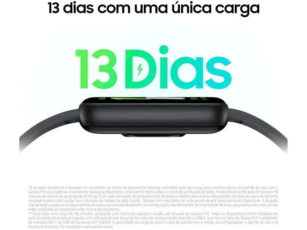 Smartband Samsung Galaxy Fit3 Graphit