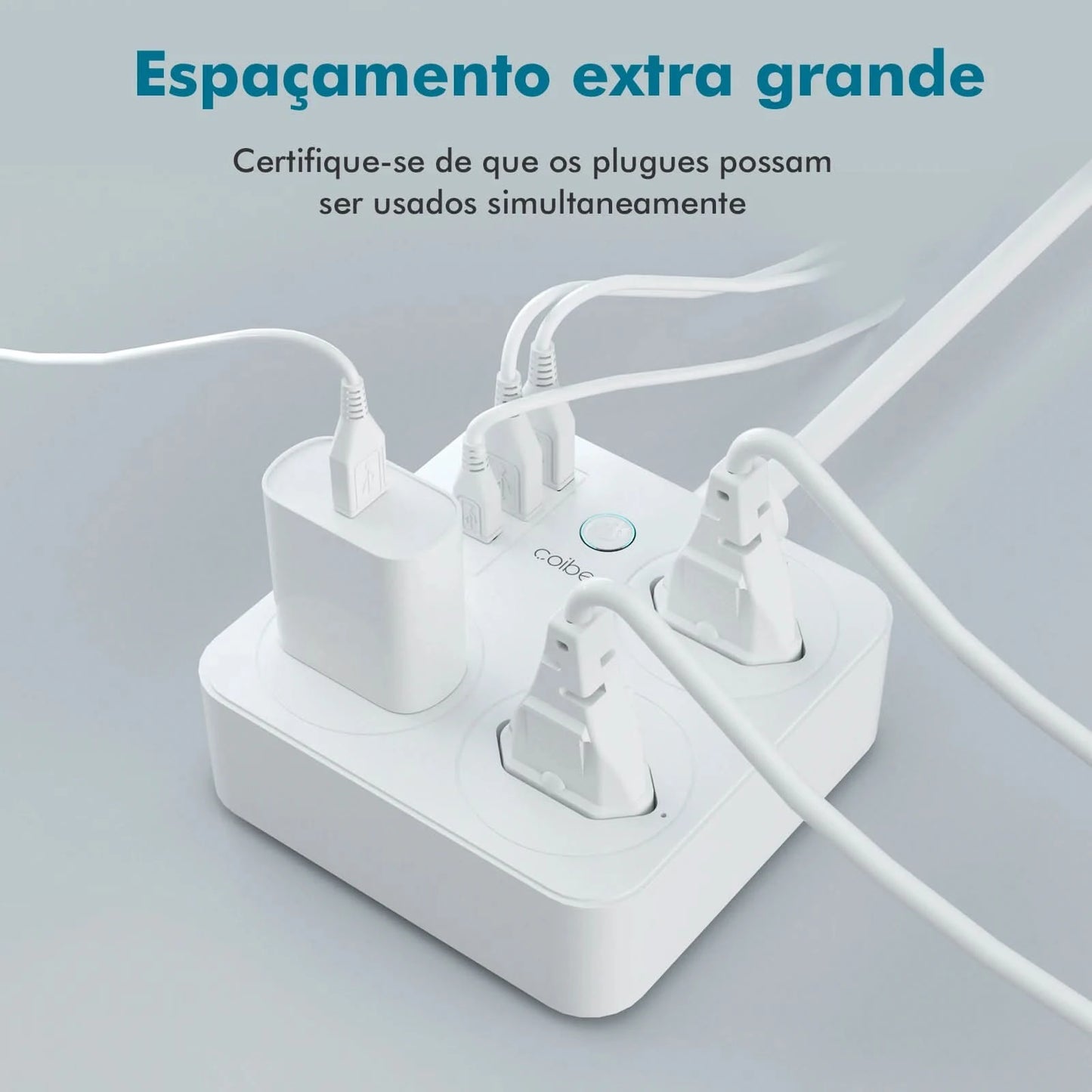 Smart Switch mit Steckdose, brasilianischer Netzfilter, Smart Plug, USB-Steckdose, Smart Switch, Smart Socket