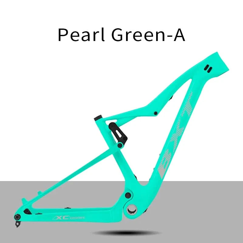 BXT NEW Full Suspension Boost 29er Frame XC Mountain Bicycle Thru Axle Frame UDH hanger