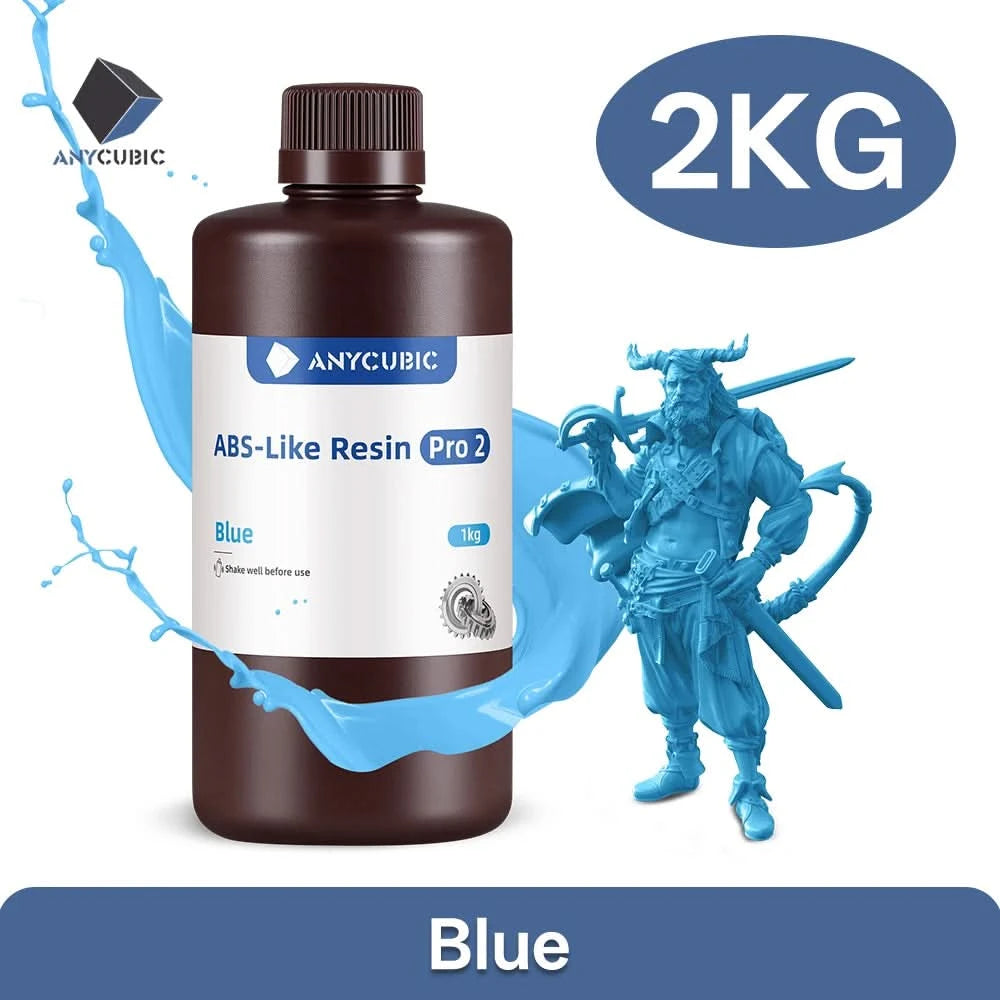 ANYCUBIC Like ABS Pro 2 405nm 3D Printer UV Resin For LCD SLA DLP Printers Quick Curing Liquid Bottle Resina For Photon Mono 2
