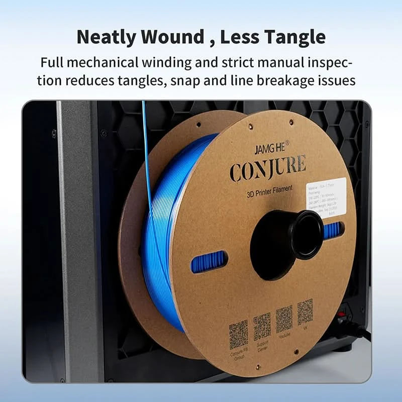 Conjure Filament PLA+ 1.75mm Dimensional Accuracy Low Shrinkage For 3D Printers