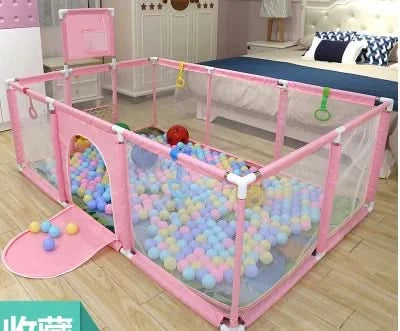 IMBABY-Parque Infantil Grande para Crianças, Cercadinhos De Bebê, Cercadinho Dos Desenhos Animados, Cerca De Atividade De Basque