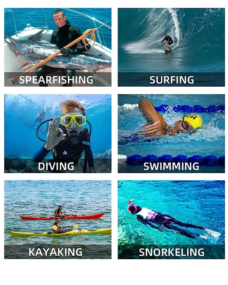 Scuba wetsuit 1.5MM-3MM One-piece neoprene Men Women Full Body Wetsuit Sunscreen White Warm Swimsuit Swimming Surfing Snorkeling