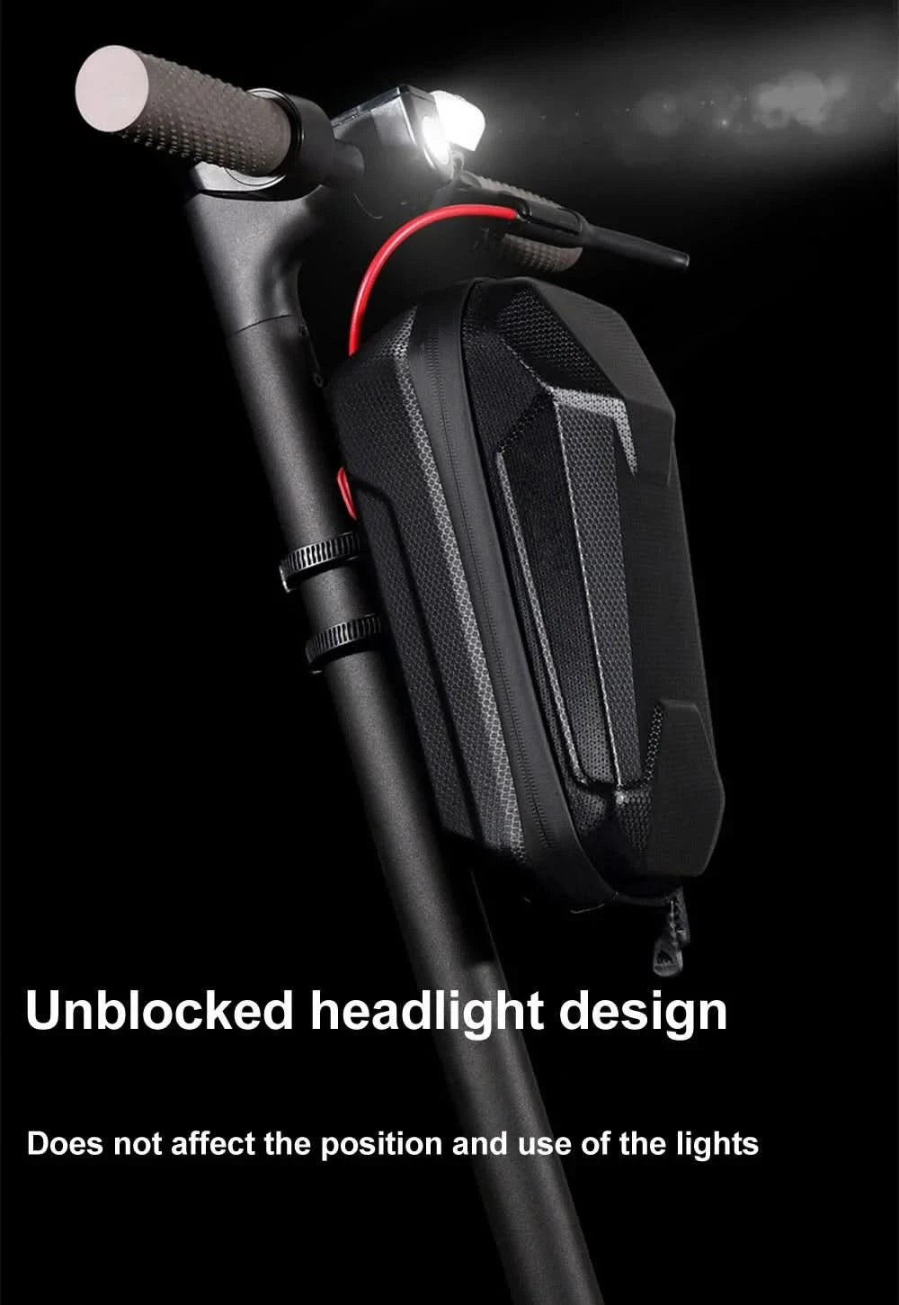 Electric Scooter Bag Portable Large Capacity Car Bag Storage Bag Rainproof Front Storage Handlebar Bag for Scooter Accessories