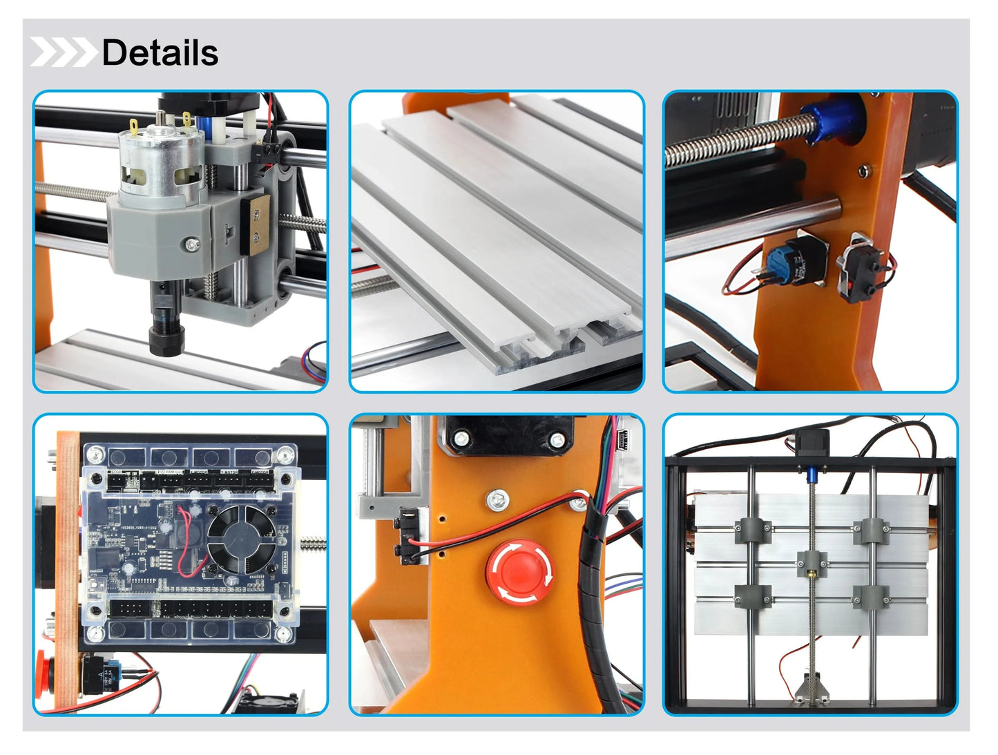 3018 Pro 3-Achsen-CNC-GRBL-Steuerung DIY Mini-Lasergravurfräsmaschine mit Not-Aus + Offline-Steuerung
