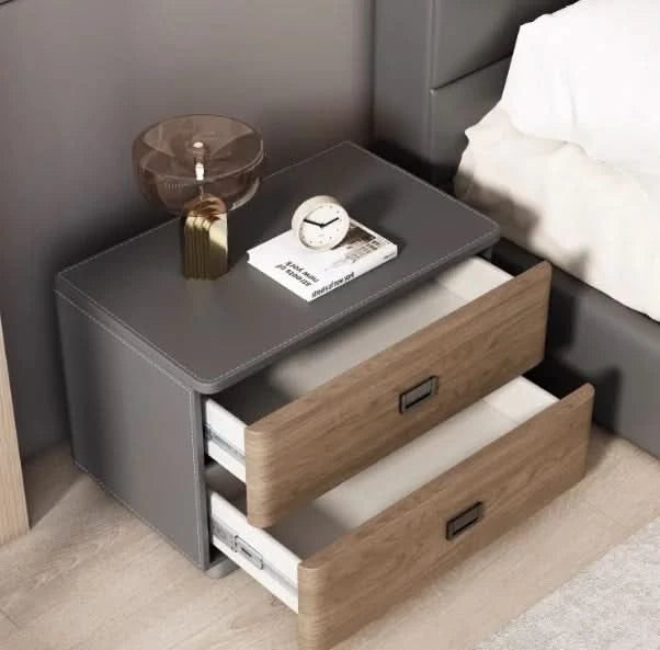 Bedroom Storage Bedside Table Italian Style Space Saving Bedside Tables Aesthetic Modern Mesitas De Noche Home Furniture