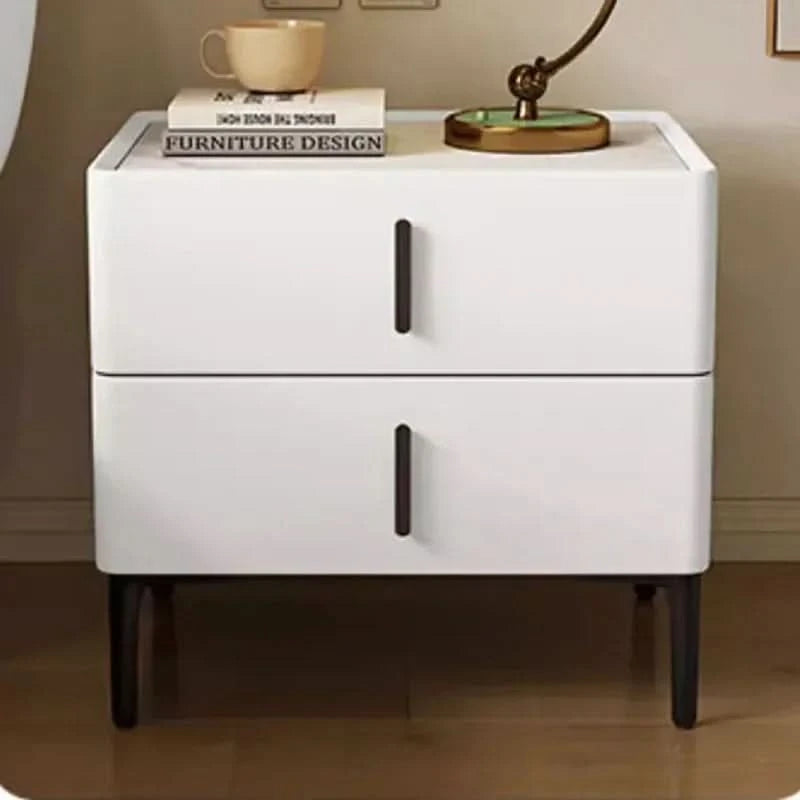 Bedside Storage Nightstand Minimalist Nordic Wood Bedroom Nordic NightstandsLuxury Nordic Mesitas De Noche Home Furniture